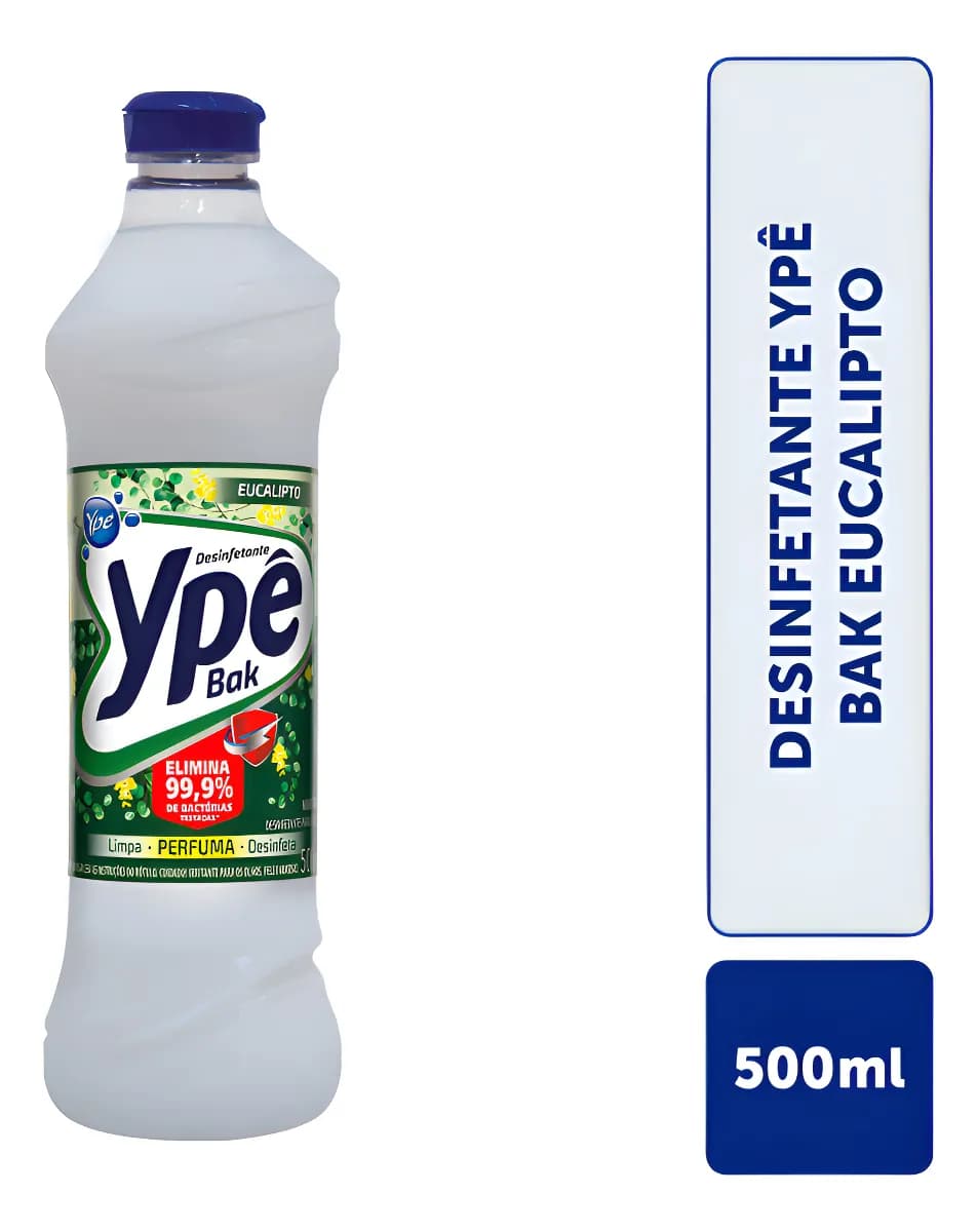 Desinfetante Bak Eucalipto 500ml Ypê