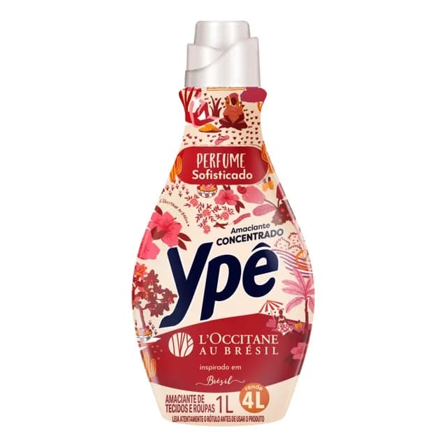 Amaciante Concentrado Ypê Loccitane Bresil 1l