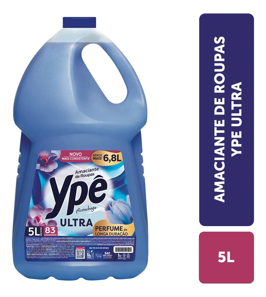 Amaciante Tradicional Ypê Aconchego 5L