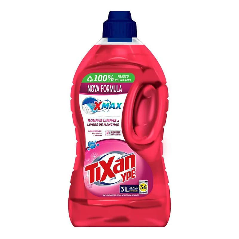 Sabão Líquido Tixan Ypê Maciez 3L